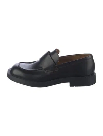Pre-owned Camperlab Leather Loafers In Black