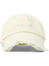 Camperlab Bio-baumwoll-baseballkappe Mit Logo-stickerei In Nude
