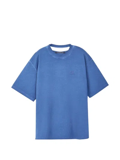 Camperlab Logo T-shirt In Burgundy