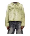 Camperlab Swirl-print Denim Jacket In Nude