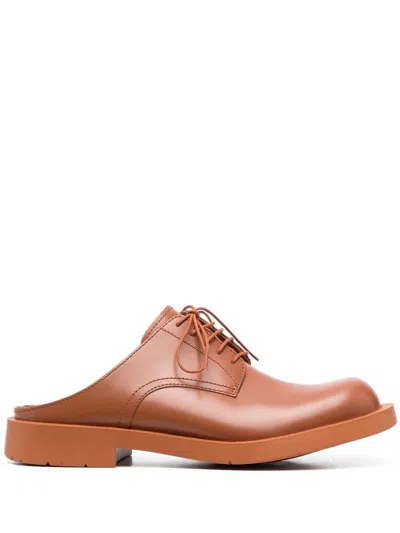 Camperlab Mil 1978 Backless Derby Shoes In Brown