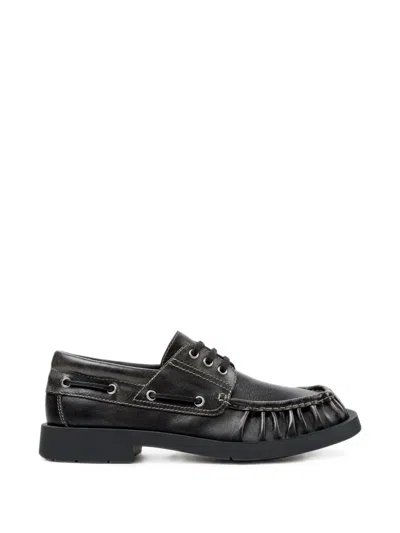 Camperlab Mil 1978 Leather Boat Shoes In Multi