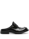 Camperlab Mil 1978 Open-back Loafers In 001 Black