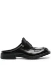 Camperlab Mil 1978 Open-back Loafers In 001 Black