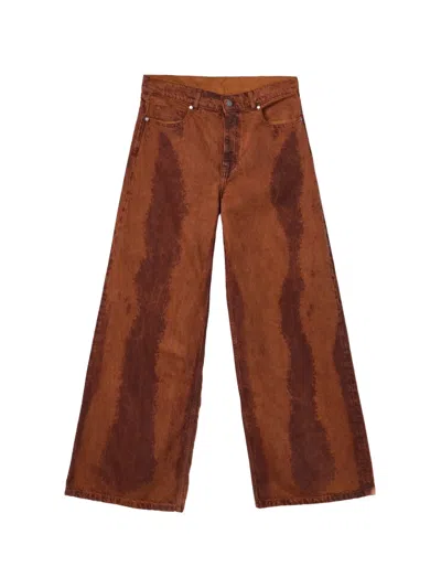 Camperlab Organic Cotton Jeans In Brown