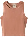 Camperlab Organic Cotton Tank Top In Red