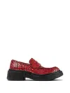 Camperlab Patterned Vamonos Loafers In Red