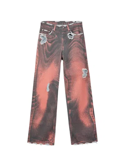 Camperlab Ripped Denim Jeans In Multi