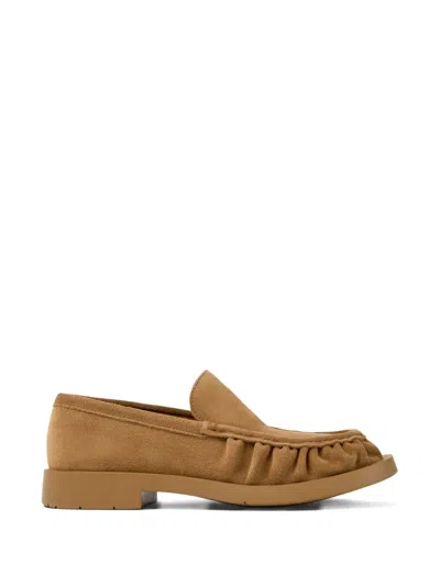 Camperlab Ruffled Loafers In Brown