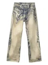 Camperlab Sand Blasted-effect Jeans In Multi