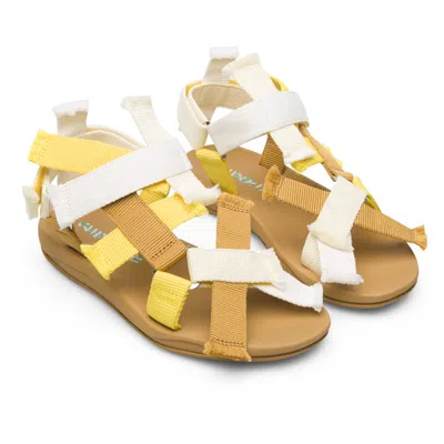 Camperlab Sandals For Men In Yellow,white