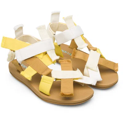 Camperlab Sandals For Women In Yellow,white