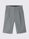 Camperlab Pleated Tailored Shorts In Gray