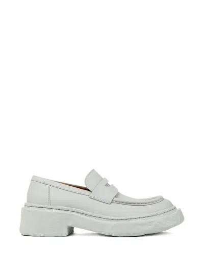 Camperlab Smooth Leather Vamonos Loafers In White