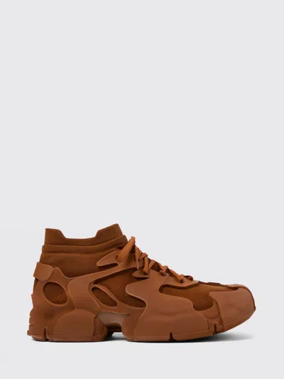 Camperlab Sneakers  Men Color Brown In Animal Print