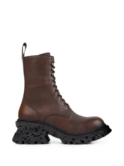 Camperlab Terroso Block-heel Boots In Brown