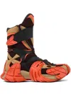 Camperlab Tormenta High Top Sneakers In Orange
