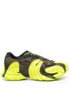 Camperlab Black & Yellow Tormenta Sneakers In Green