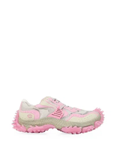 Camperlab Tornado Panelled Design Low-top Sneakers In Pink