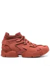 Camperlab Tossu Ankle-sock Chunky Sneakers In Red