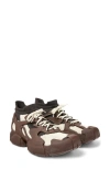 Camperlab Tossu Mixed Media Sneaker In Brown Multi