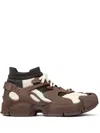 Camperlab Tossu Mixed Media Sneaker In Brown
