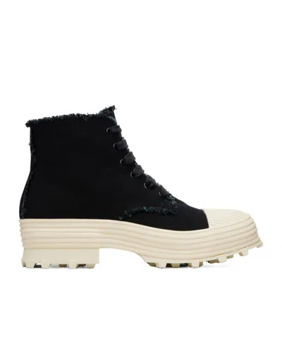 Camperlab Traktori High-top Casual Sneakers In Black