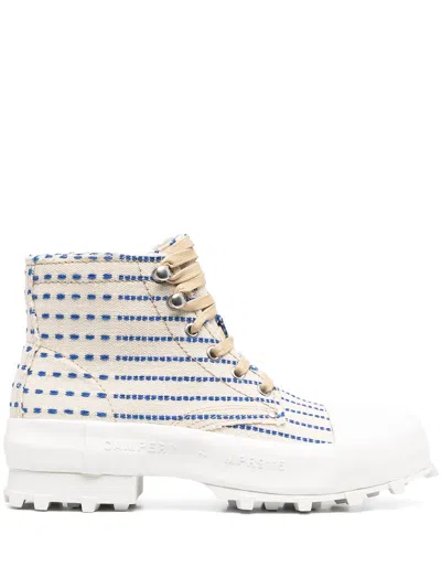Camperlab Traktori Sneaker-style Ankle Boots In White