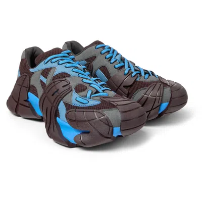Camperlab Unisex Sneakers In Brown,grey,blue