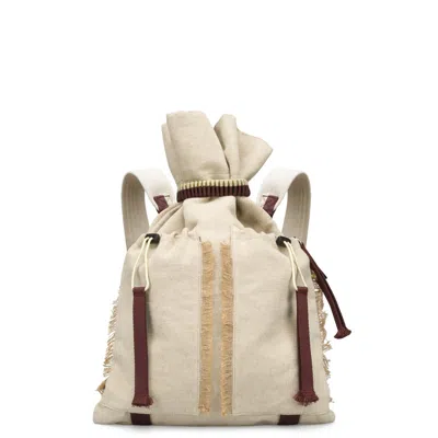 Camperlab Unisex Backpacks In Brown