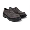 Camperlab Vámonos Leather Derby Shoes In Grey