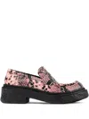 Camperlab Vamonos Loafers In Pink