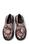 Camperlab Vamonos Loafers In Pink Multi