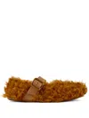 Camperlab Wabi Buckled Slippers In Brown