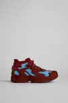 Camperlab Lace-up High-top Sneakers In Red