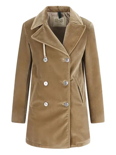 CAMPLIN 双排扣丝绒外套