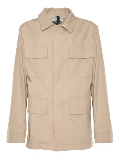 Camplin Field Jacket In Beige