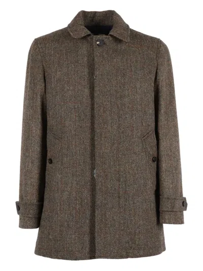CAMPLIN HERRINGBONE COAT