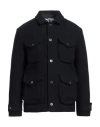 Camplin Man Jacket Midnight Blue Size 42 Wool, Polyamide In Black
