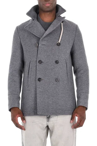 Camplin Men's Iconic  Mini Coat For Fw25 In Gray