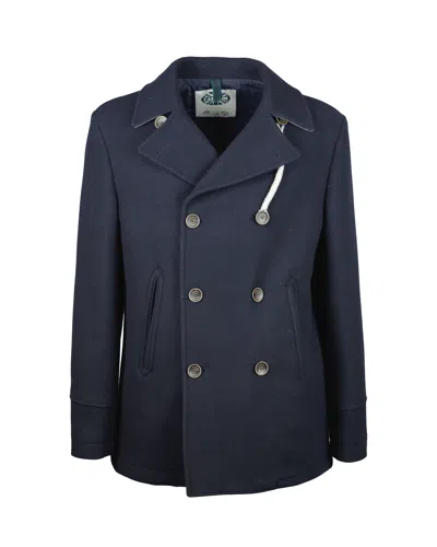 CAMPLIN PEACOAT ISLAND BLU