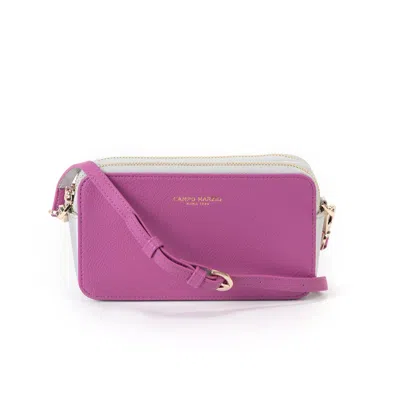 Campo Marzio Roma 1933 Women's Pink / Purple Chloe Mini Bag - Mauve Silver