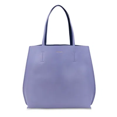 Campo Marzio Roma 1933 Women's Pink / Purple Iconic Tote Bag Lilac* In Blue