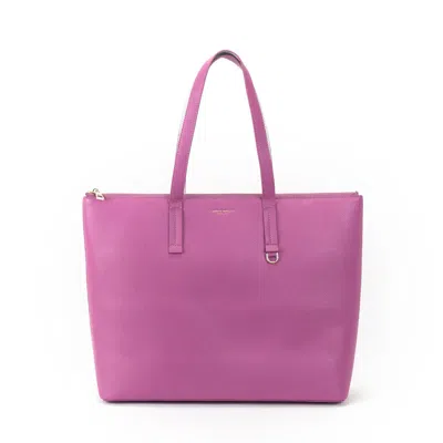 Campo Marzio Roma 1933 Women's Pink / Purple Winona Shopping Bag - Mauve Silver In Pink/purple