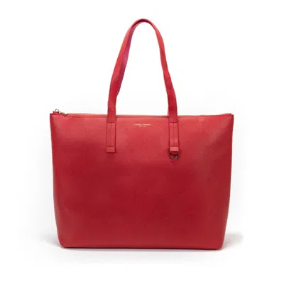 Campo Marzio Roma 1933 Women's Winona Shopping Bag - Cherry Red Fuchsia