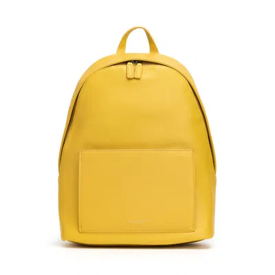 Campo Marzio Roma 1933 Women's Yellow / Orange Backpack With Front Pocket Thirteen Inch Madrid Yellow