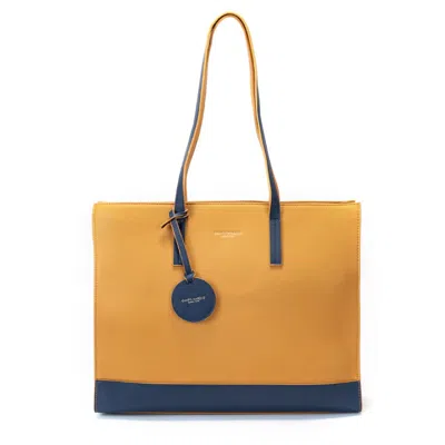 Campo Marzio Roma 1933 Women's Yellow / Orange Jil Shopping Bag - Yellow In Yellow/orange