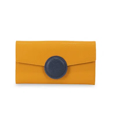 Campo Marzio Roma 1933 Women's Yellow / Orange Vivienne Wallet Yellow In Gold
