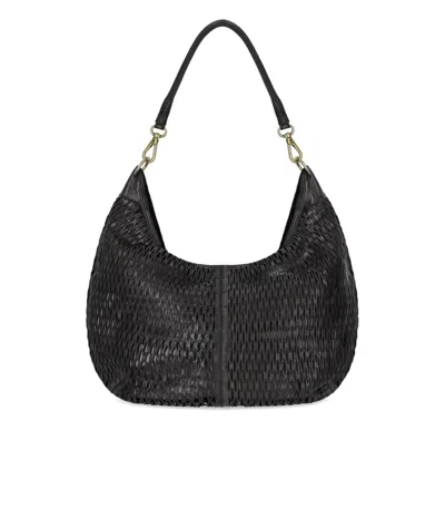 Campomaggi Anastasia Grey Shoulder Bag In Grey