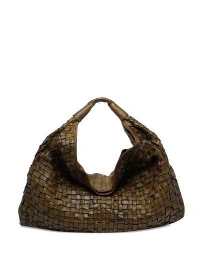 Campomaggi Atena Zip-closure Tote Bag In Red